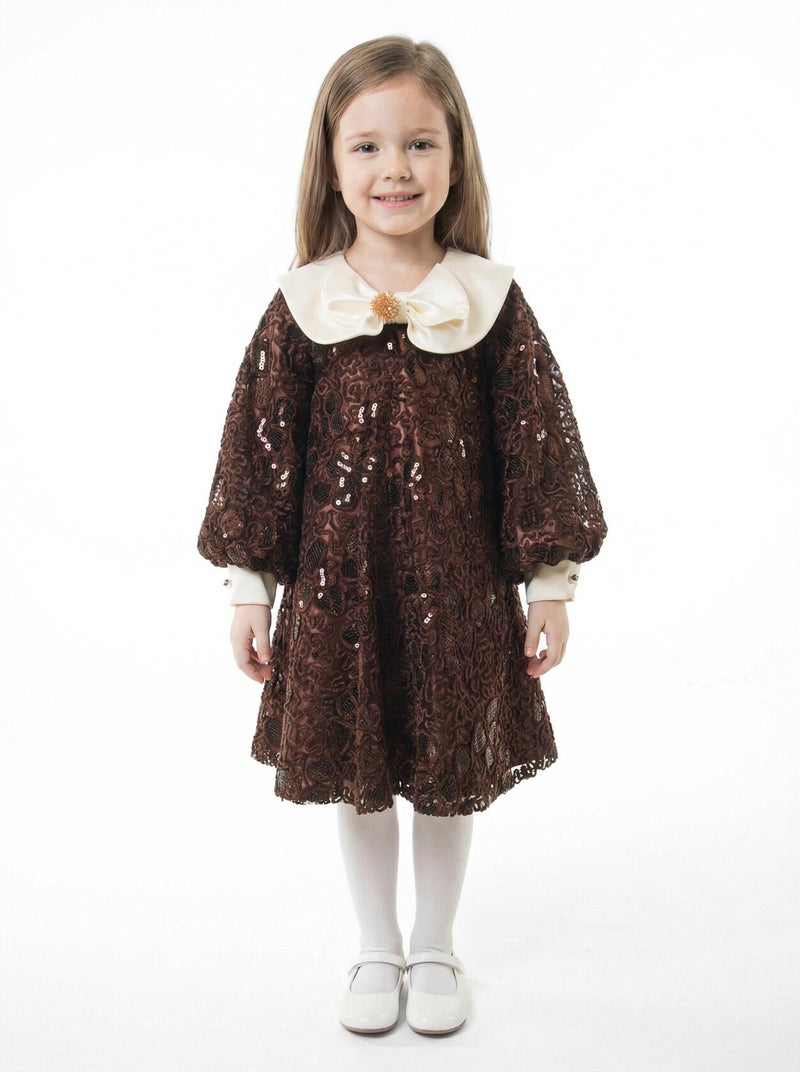 bravokids فستان بناتي، للأعمار من 3 إلى 7 سنوات، 1025 - Image 2