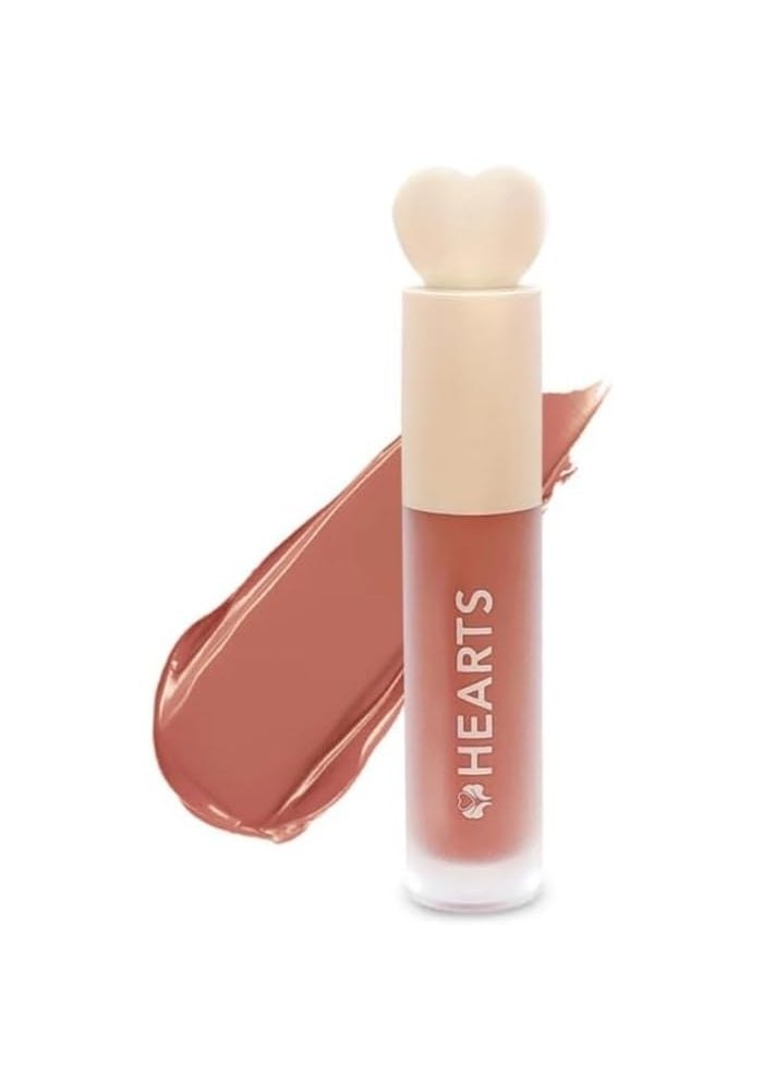 Hearts Ultra Matte Liquid Lipstick - Natural 002 - Image 1