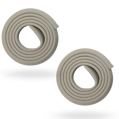 BabySafeHouse Child Proofing Pre-Taped Edge Guard Strip (26ft- Pack of 4) for Sharp Edges of Furniture & Corners (Grey Color) - Image 1