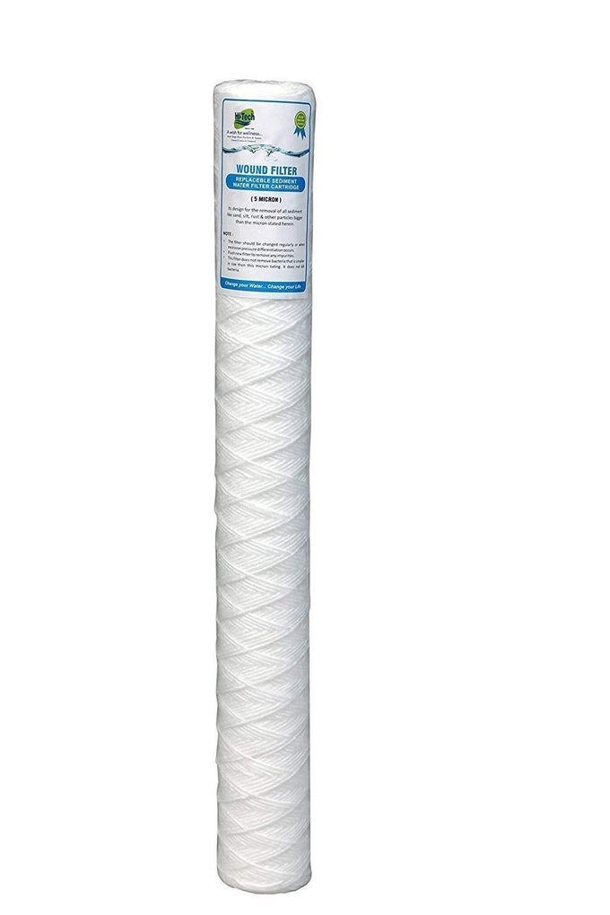 RO 20 INCH 2.5 WOUND FILTER FOR ALL TYPES OF WATER PURIFIERS