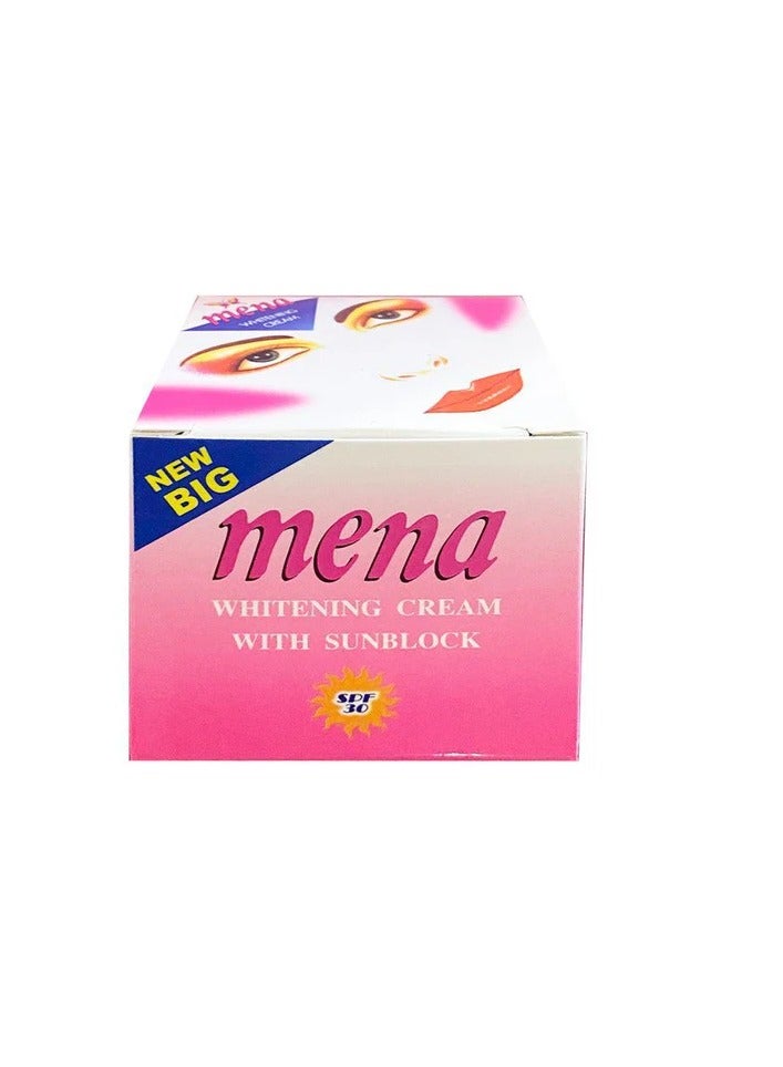 مينا كريم مينا لتبييض البشرة مع عامل حماية من الشمس SPF30