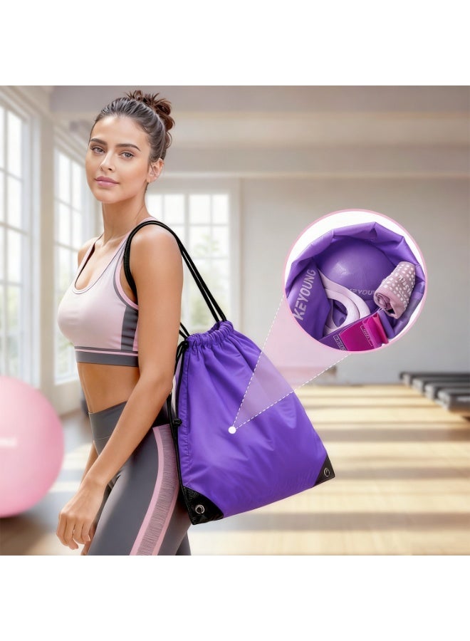 12 Pcs Pilates Equipment kit for Home Workouts, Women's Pilates Essentials Set, Pilates Ring and 2 Ball Accessories Ket, with 5 Resistance Loop, Grip Socks, Resistance Bands, Sculpt Band & Storage Bag - Image 5