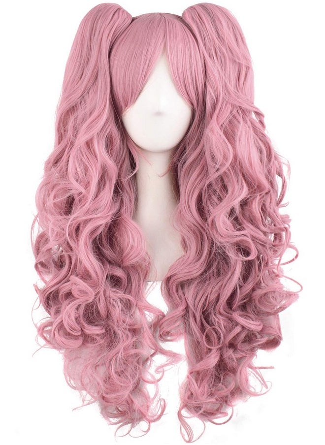 MapofBeauty 28"/70cm Lolita Long Curly Clip on Ponytails Cosplay Wig (Rouge Pink) - pzsku/Z9F3878353F0973967AB4Z/45/_/1741329891/7e498c41-a0a3-4fb8-96ba-e6b425b0d2e0