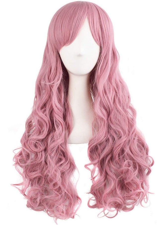 MapofBeauty 28"/70cm Lolita Long Curly Clip on Ponytails Cosplay Wig (Rouge Pink) - pzsku/Z9F3878353F0973967AB4Z/45/_/1741329894/79a88b95-9314-4a61-86c8-979fa43f697e