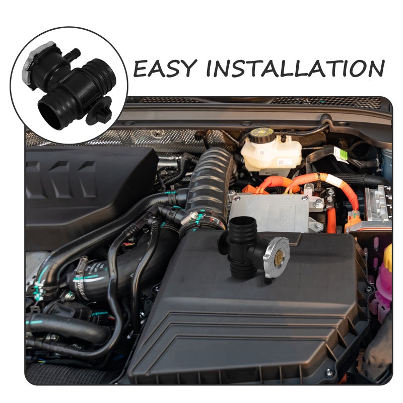 Radiator Coolant Filler Neck Car Radiator Fill Cap Replacement Part - Image 5