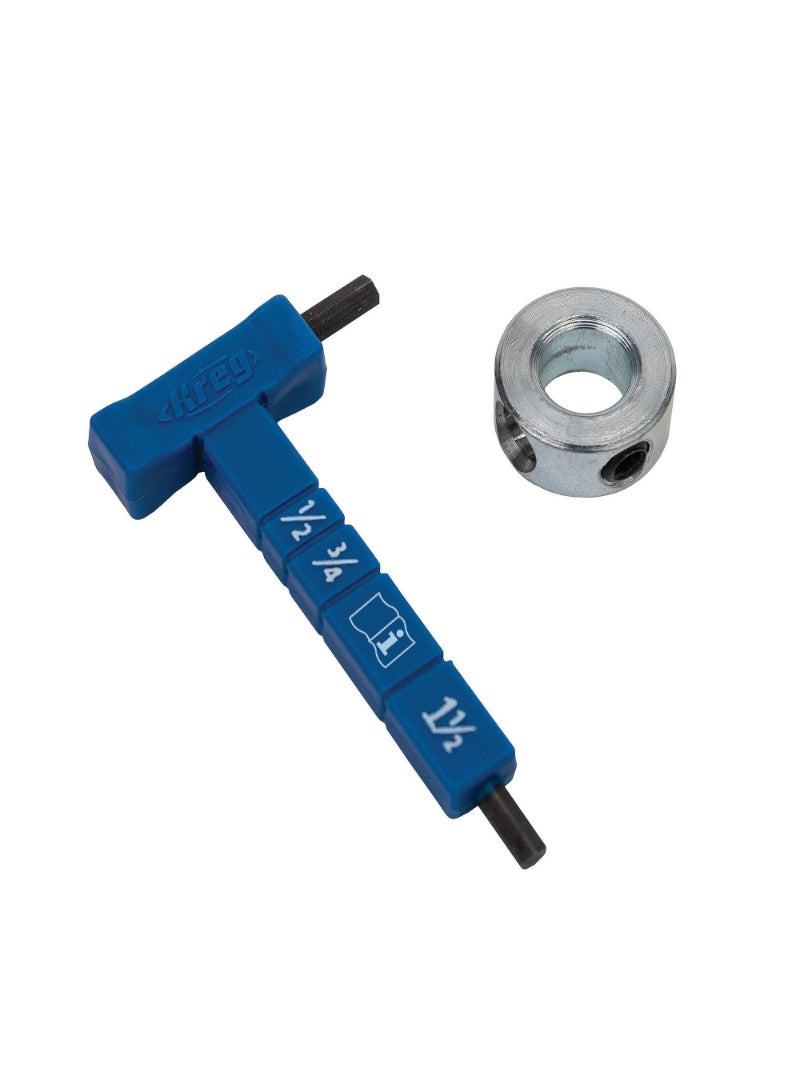 Kreg Easy-Set Depth Gauge/ Depth Collar/ Hex Wrench