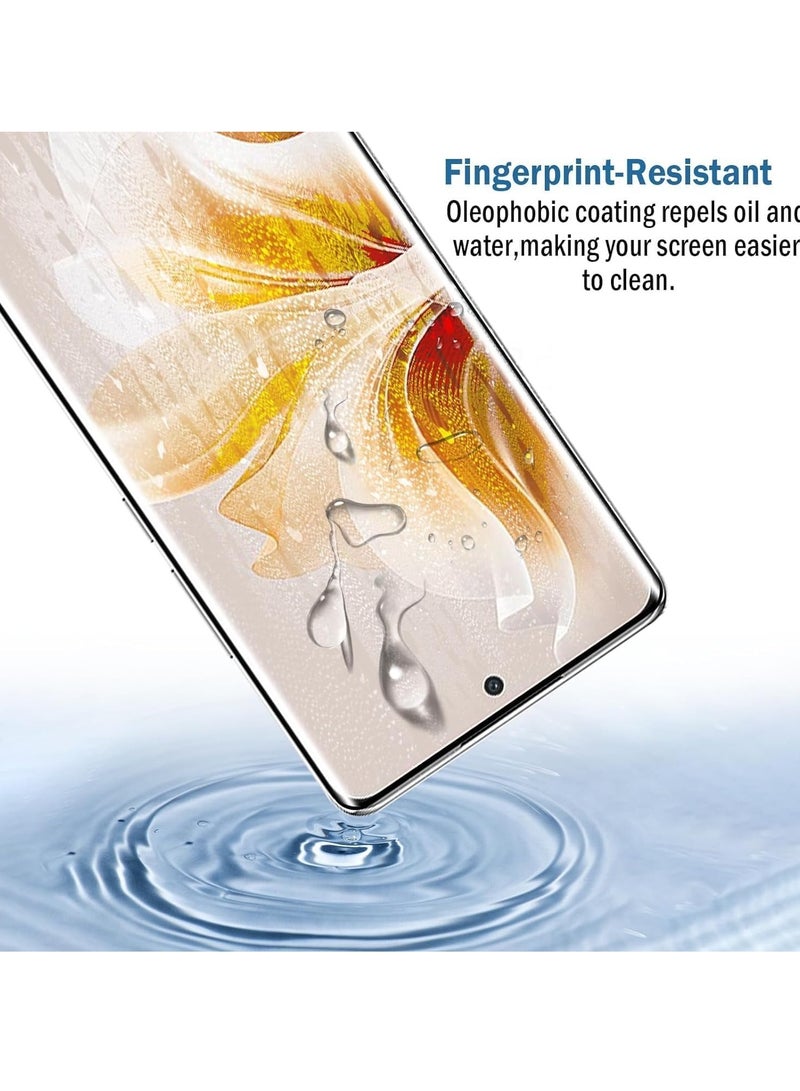 5D Full Glass Screen Protector For Honor X7C 5D Black Frame - Image 4