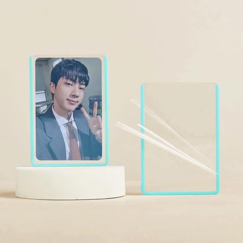 Mandu Deco Colored Border Toploaders for Kpop Album Photocards, 2.5" x 3.5" (Pack of 25) (Mint) - Image 3