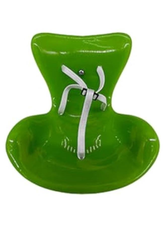 Cute Labubu Car Seat, Car Decorations Labubu Accessories, Car Air Vent Decor for Display Labubu, Plastic Sofas for Car Decoration, Cute Car Interior Decor Accessories Desktop Ornaments (Green)  - Image 1