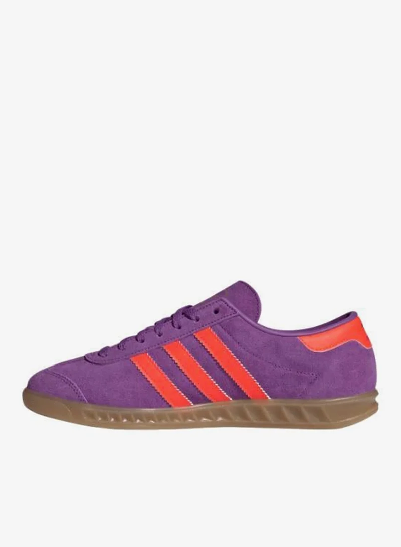 adidas Originals active purple/solar red/gold met. Hamburg Shoes for Women | Best Price UAE