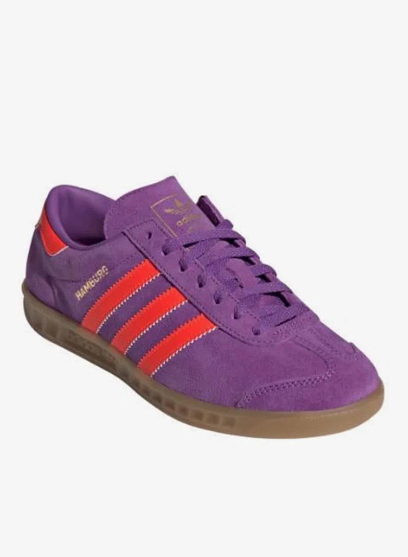 adidas Originals active purple/solar red/gold met. Hamburg Shoes for Women | Best Price UAE