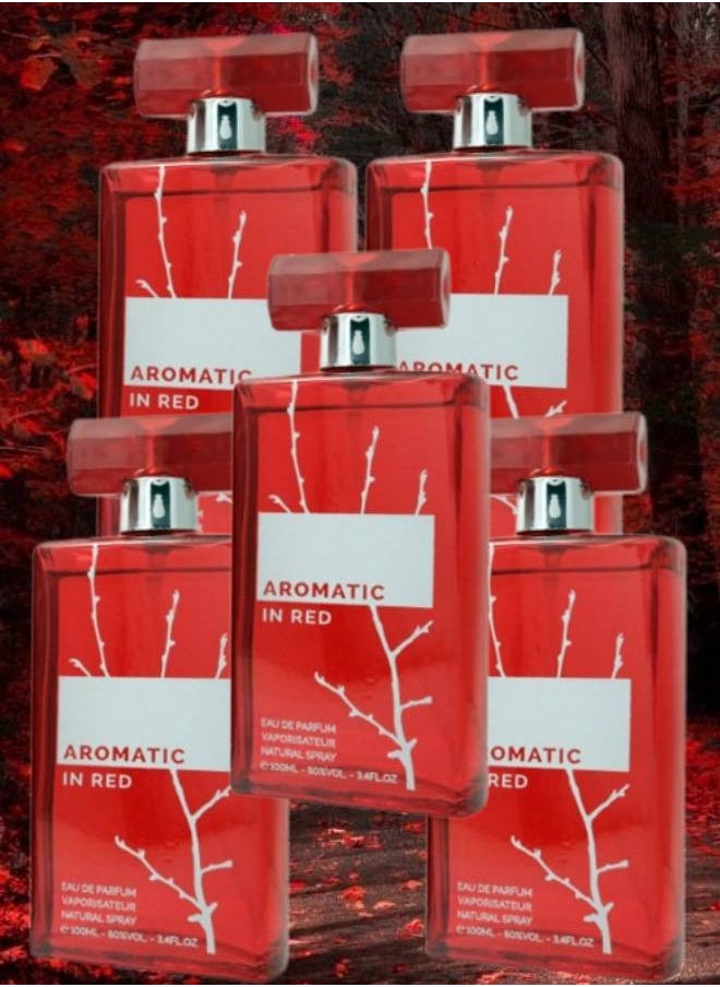 5 Pieces Aromatic In Red Perfume 100ML - pzsku/Z9F38A7D6CB2F83F586AEZ/45/_/1699788273/9bf59b32-bb8c-4baa-96f5-6fea94de440a