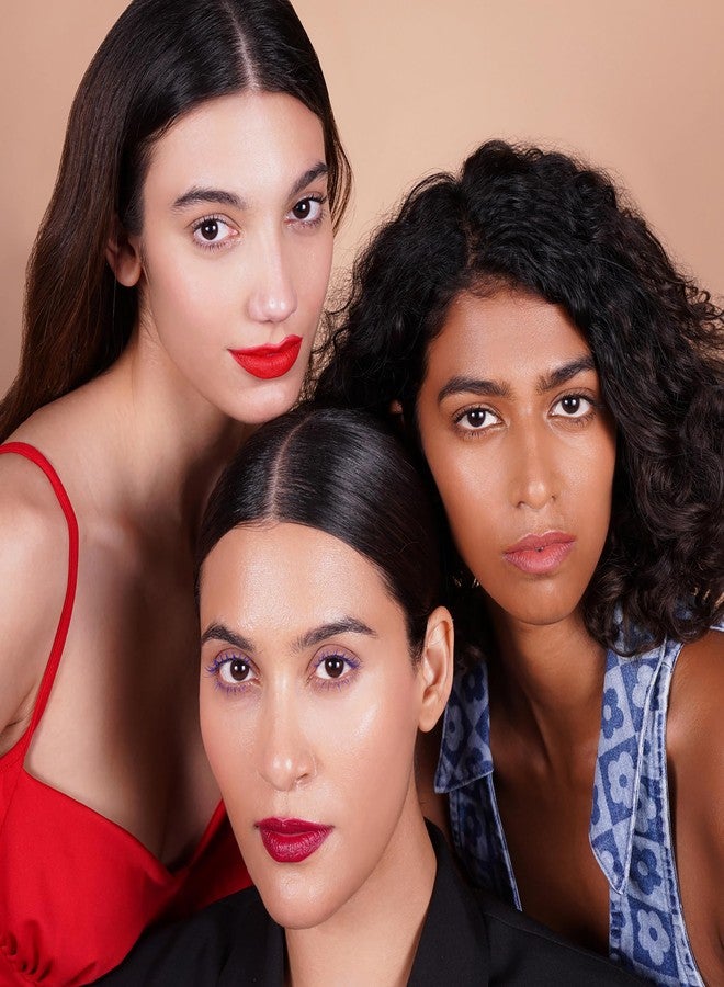 Colorbar Take Me As I Am Vegan Matte Lipstick - Long Lasting Lipstick - Enriched with Vitamin E and Tea Tree Oil - 001 Senorita - 0.14 oz - Image 3