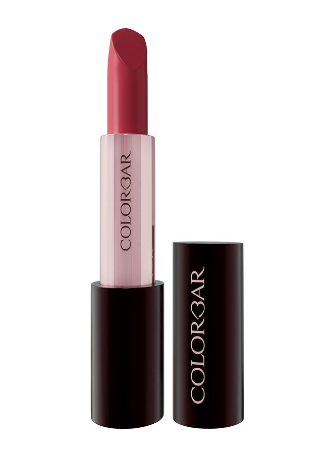 Colorbar Take Me As I Am Vegan Matte Lipstick - Long Lasting Lipstick - Enriched with Vitamin E and Tea Tree Oil - 001 Senorita - 0.14 oz - Image 1
