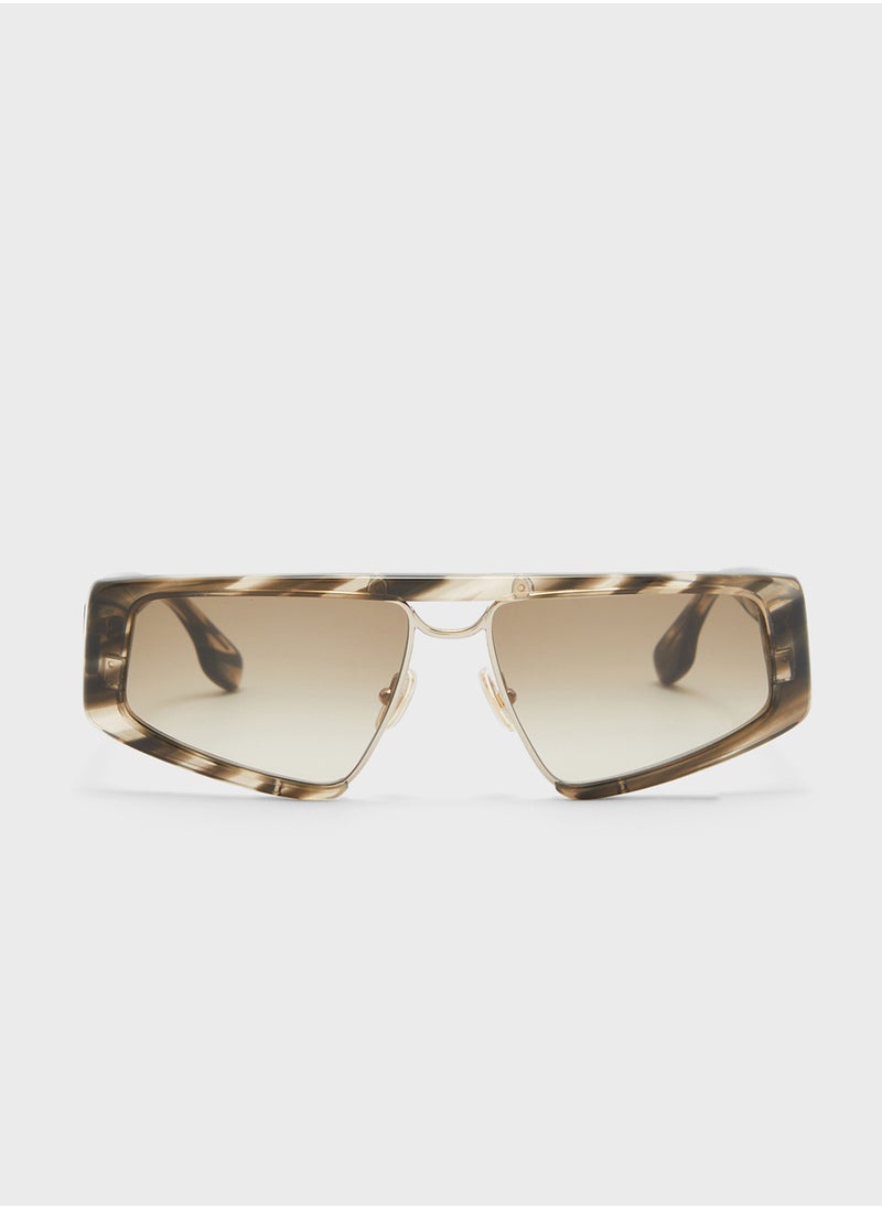 Victoria Beckham - Modified Rectangle Sunglasses - Image 1
