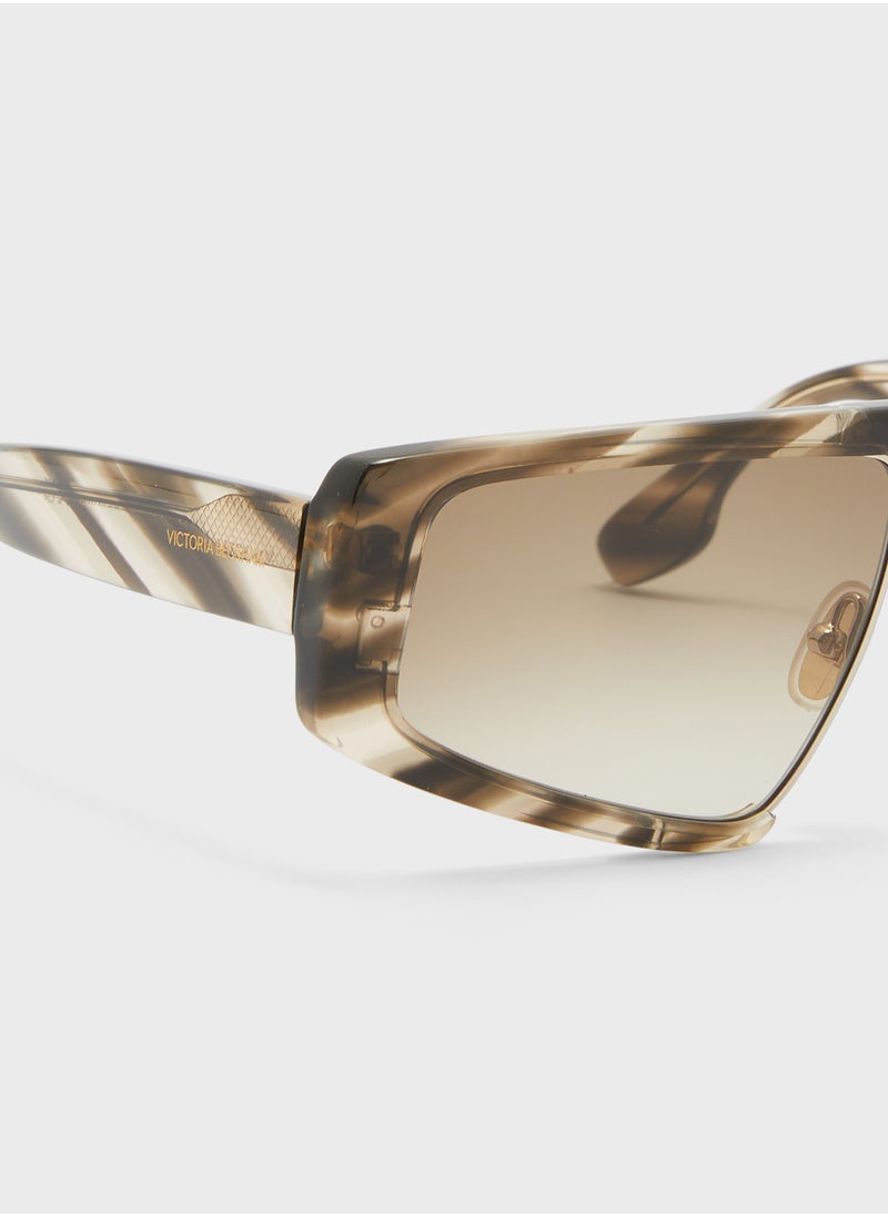 Victoria Beckham - Modified Rectangle Sunglasses - Image 1