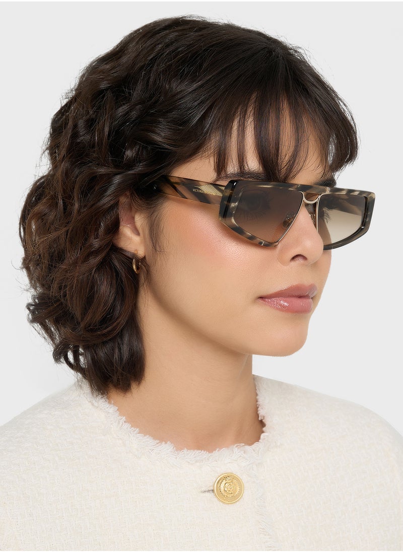 Victoria Beckham - Modified Rectangle Sunglasses - Image 1