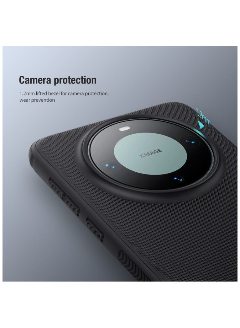 Nillkin Super Frosted Shield Pro Matte cover case for Huawei Mate 60 Pro/60 Pro Plus - Black - Image 2
