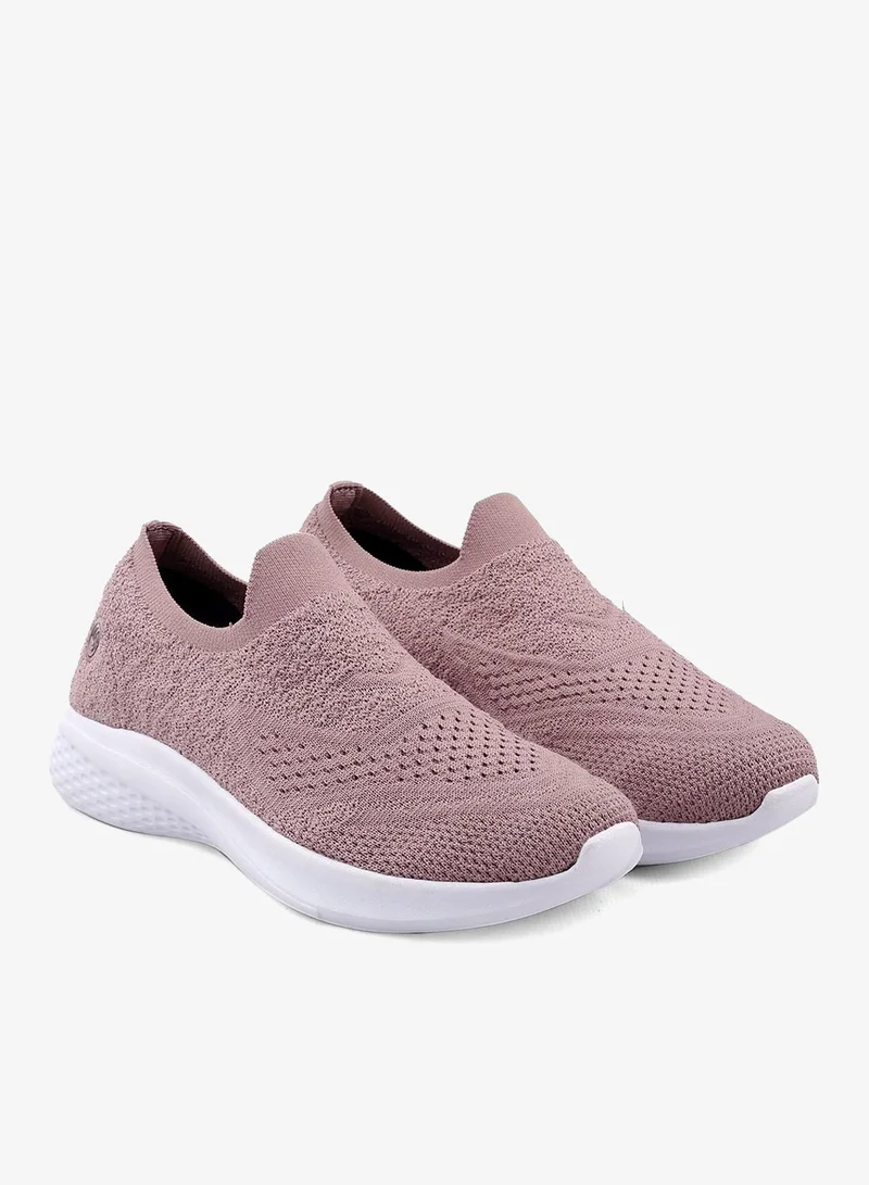 Bacca Bucci Pink WALKER Slip-On Walking Breathable Mesh Sports Shoes for Women | Best Price UAE