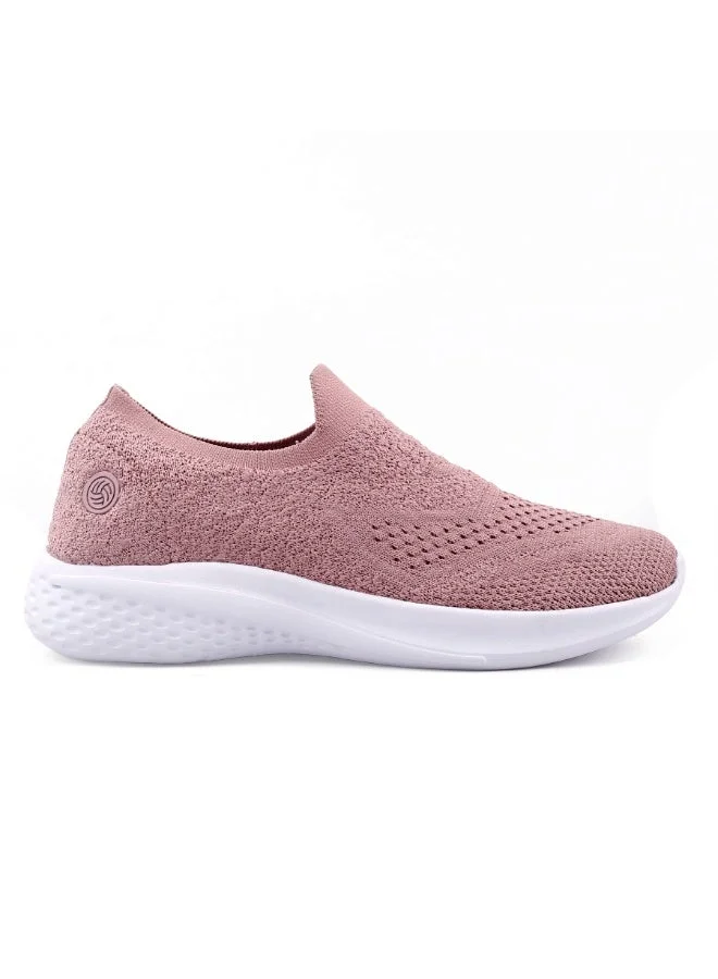 Bacca Bucci Pink WALKER Slip-On Walking Breathable Mesh Sports Shoes for Women | Best Price UAE