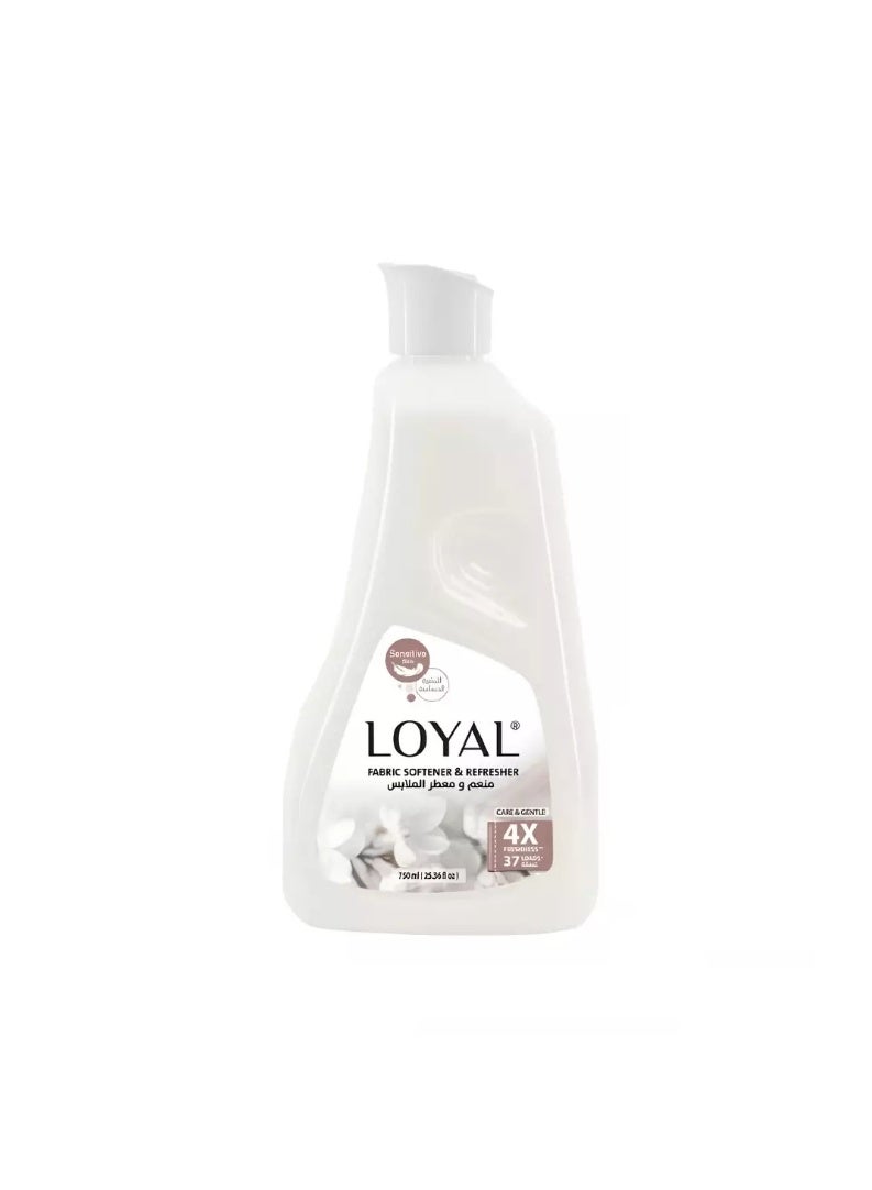 Loyal White Petals Fabric Softener & Refresher 1.5L, 4X Freshness, Up to 75 Loads – Long-Lasting Fragrance & Fabric Softener for Clothes, Towels, Bedding & Linens