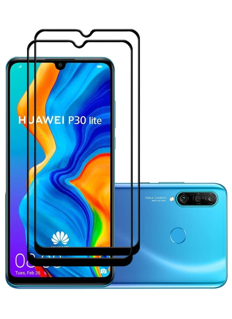 ACLIX 2 Pieces Antistatic ESD Dustproof Premium Quality High Definition Tempered Glass Screen Protector Designed For Huawei P30 lite - Image 1
