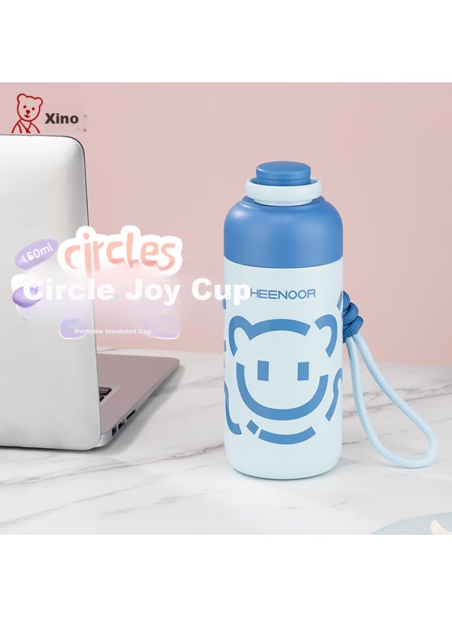 Heenoor Insulated Cup Children 316l Stainless Steel Large Capacity Cute High Value Straw Water Cup Xn-3120 - Image 2