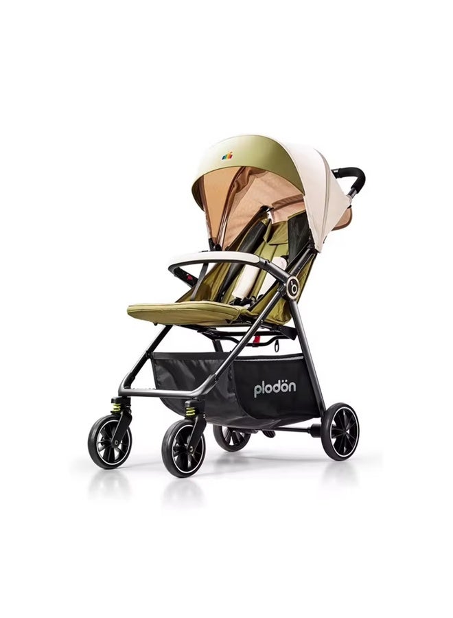 baobaohao Lightweight Foldable Baby Stroller A6-Green