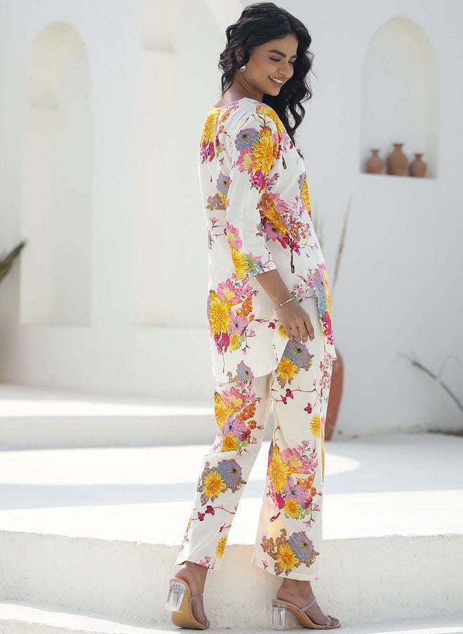 Label Flavia طقم تنسيق زهور للنساء - Image 5