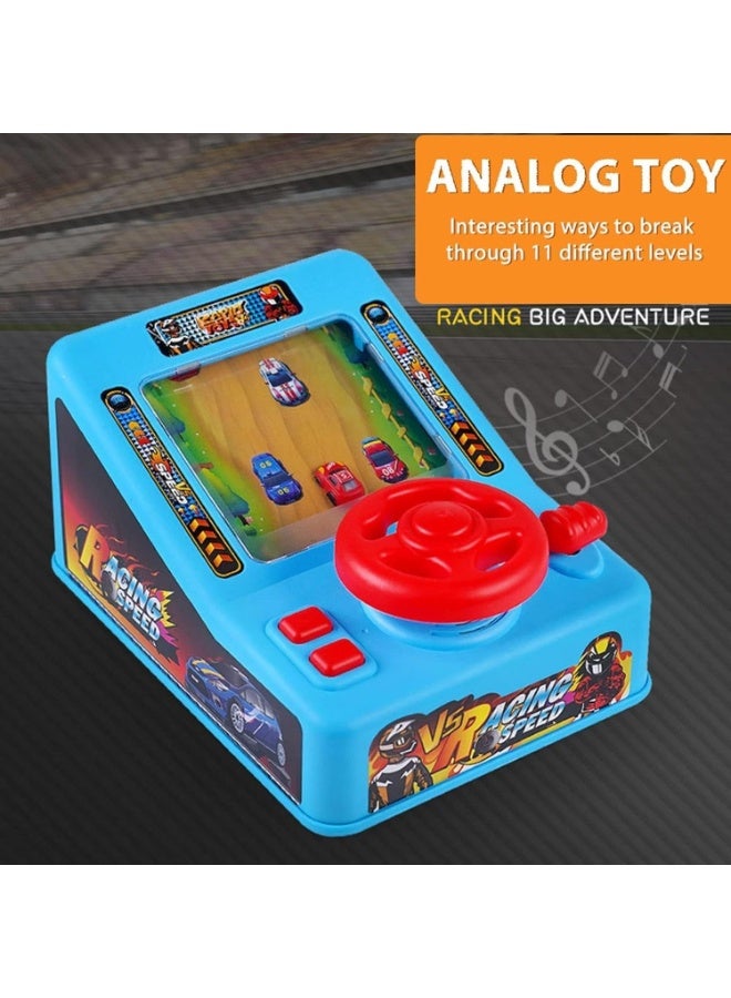 Car Racing Big Adventure Game Toy with Electric Steering Wheel and Music Effects for Kids - Image 4
