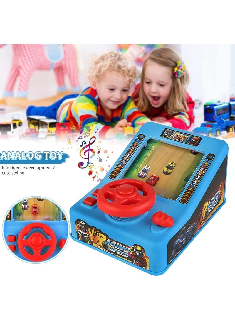 Car Racing Big Adventure Game Toy with Electric Steering Wheel and Music Effects for Kids - Image 3