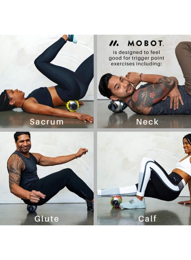 MOBOT Portable Travel Foam Roller Water Bottle with Sip Straw, Stainless Steel Screw Lid | Insulated Sports Water Bottle and Foam Rollers for Yoga, Workout, Home Gym, & Exercise, Pink  532ml - Image 2