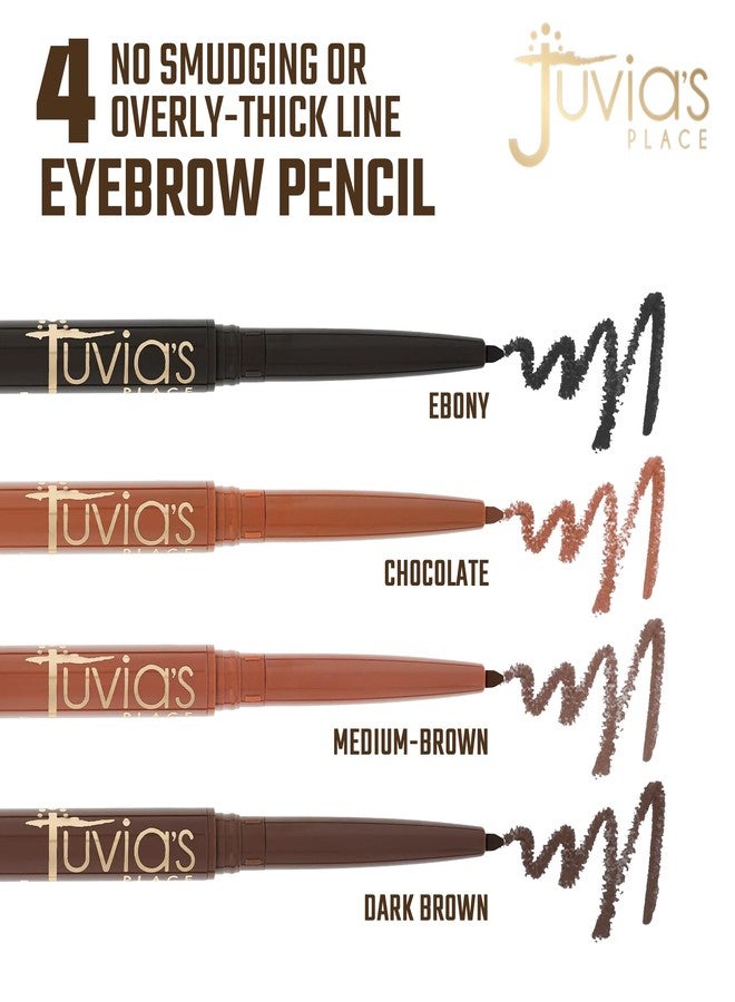 جوفياس بليس قلم تحديد الحواجب المقاوم للماء من جوفياز بليس آي سكلبت آي شيد شوكولاتة: قلم حواجب مزود بفرشاة سبولي - Image 3