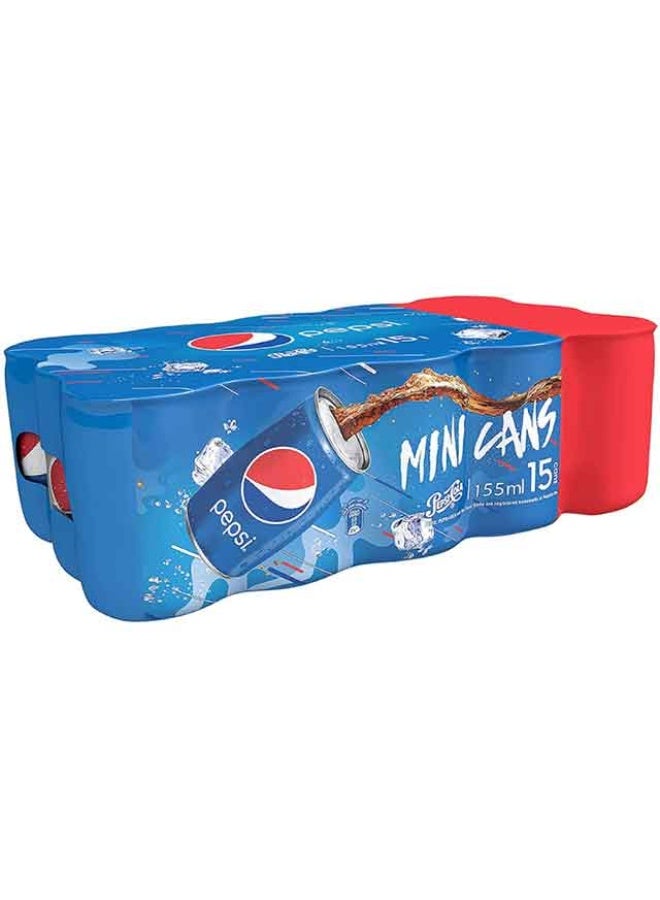 Carbonated Soft Drink, Mini Cans - 155ml x 15, UK