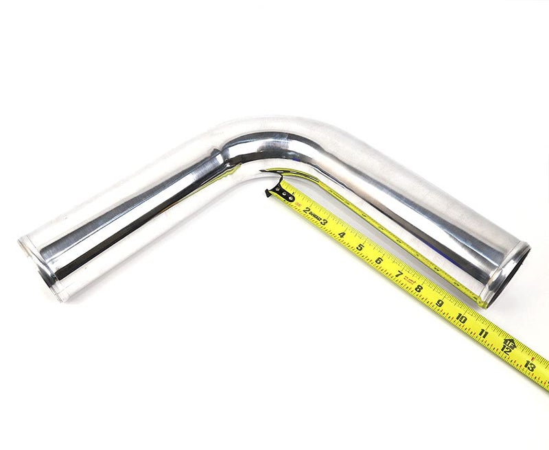 TenKeAuto أنبوب ألومنيوم مصقول بقطر خارجي 3 بوصة من TenkeAuto (3" 90 درجة) - Image 2
