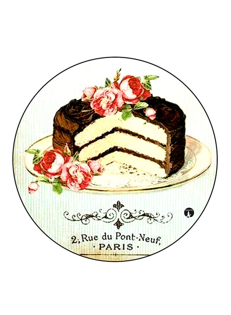 RKN Cake Printed Fridge Magnet  Multicolour - Image 2