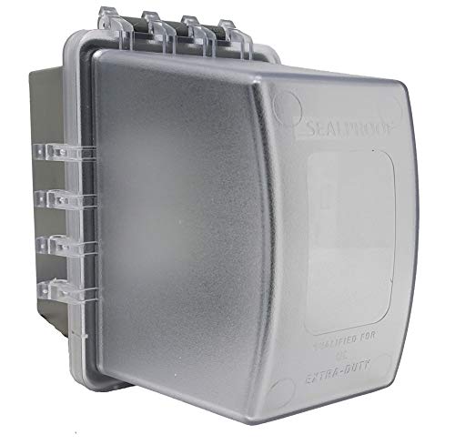 Sealproof 1-Gang Weatherproof In Use Outdoor Outlet Extra Deep Cover | Lockable, UL Extra Duty Compliant, 18 Configurations, Polycarbonate - Image 1