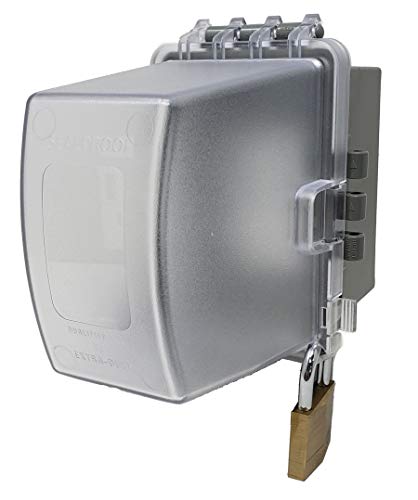 Sealproof 1-Gang Weatherproof In Use Outdoor Outlet Extra Deep Cover | Lockable, UL Extra Duty Compliant, 18 Configurations, Polycarbonate - Image 3