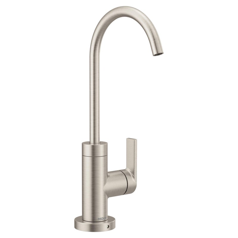 Moen Spot Resist Stainless Nio Cold Water Kitchen Beverage Faucet with Optional Filtration System S5550SRS