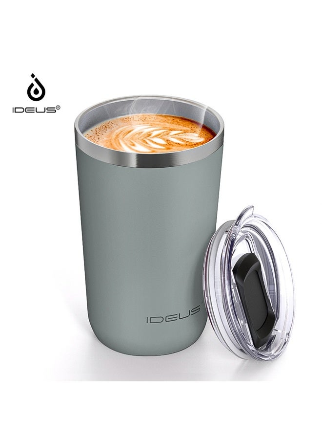 IDEUS Portable Car Tumbler (20oz, 600ml) with 304 Stainless Steel Insulated Cup for Outdoor Use - Image 1