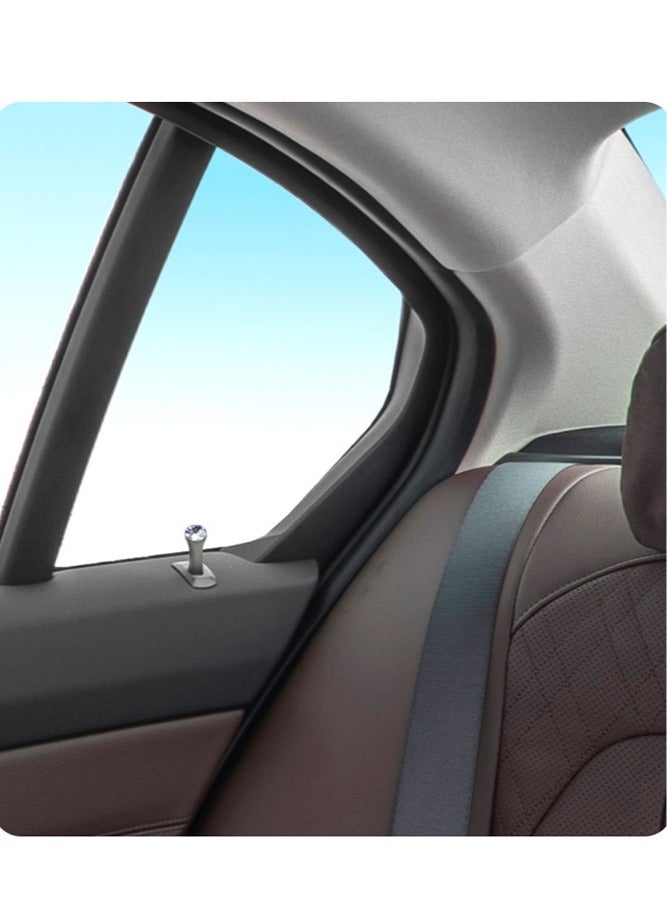 عام **4 قطع مقابض أقفال أبواب لجميع موديلات BMW - لفتح الأبواب الأمامية والخلفية والطوارئ، مقاومة للصدأ، إكسسوارات داخلية** - Image 5