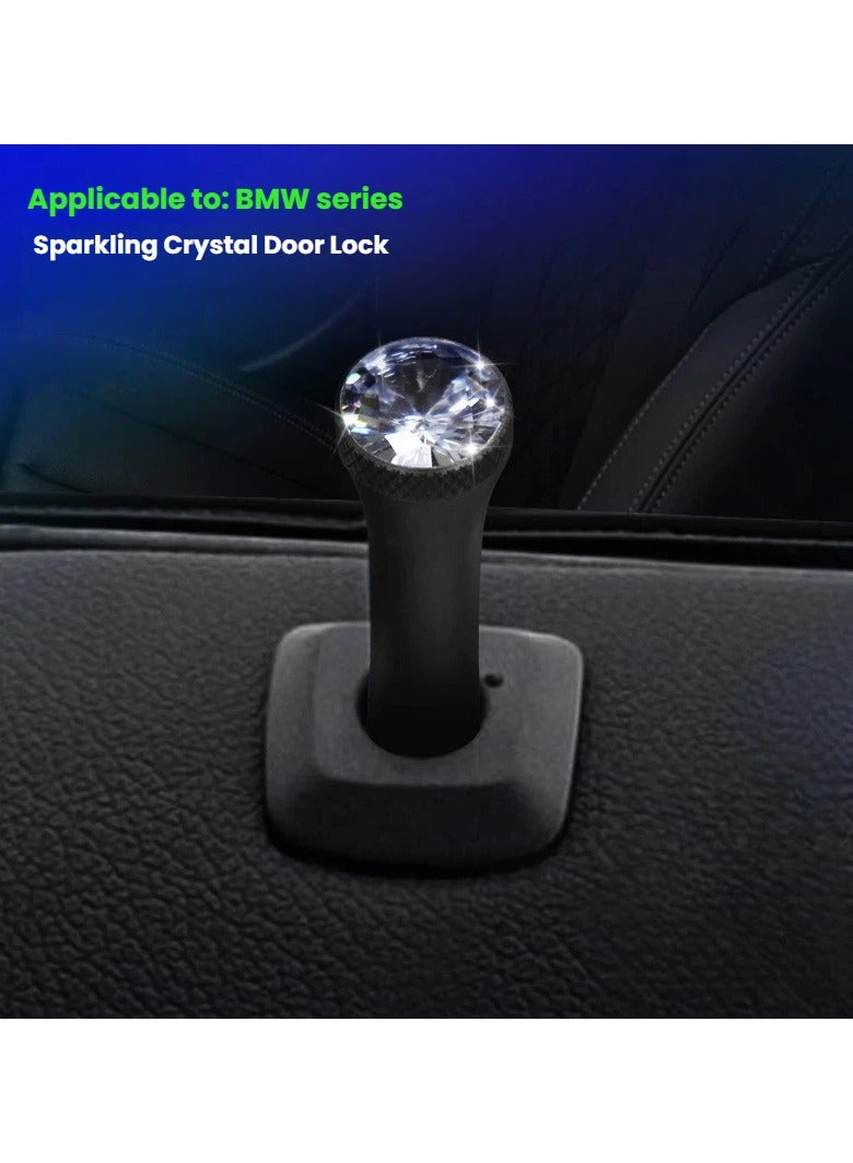 عام **4 قطع مقابض أقفال أبواب لجميع موديلات BMW - لفتح الأبواب الأمامية والخلفية والطوارئ، مقاومة للصدأ، إكسسوارات داخلية** - Image 2