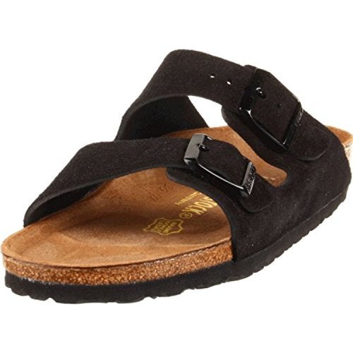 Birkenstock Arizona Soft Footbed Black Suede Regular Width - EU Size 35 / Women's US Sizes 4-4.5 - Image 1