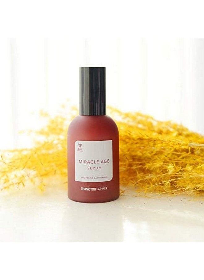 THANKYOU FARMER Miracle Age Repair Serum (60 Ml) Hydrating Antiaging & Pore Tightening Face Serum ; For All Skin Types  - Image 2