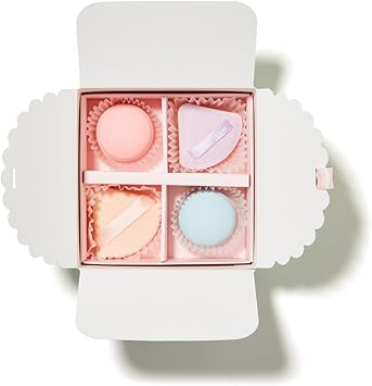 Spectrum Spectrum Patisserie Makeup Brush Sponge Gift Set 5 Midi Brushes 2 Macaron Blending Sponges Versatile Puffs Premium Quality GiftReady Packaging Flawless Application  - Image 5