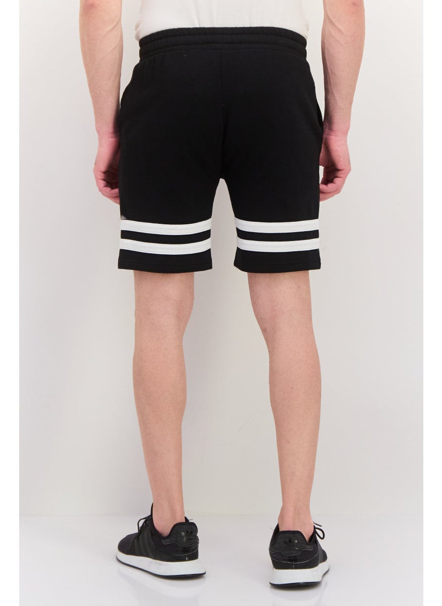 Ellesse Men Brand Logo Basic Shorts, Black  - Image 2