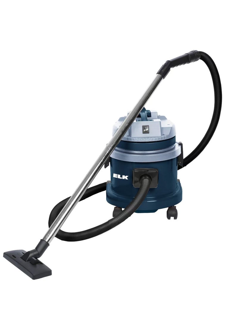 ELK Wet and Dry Vacuum Cleaner 1500W – 15L Tank – 5 Cleaning Heads – Dual Filter System - Image 2