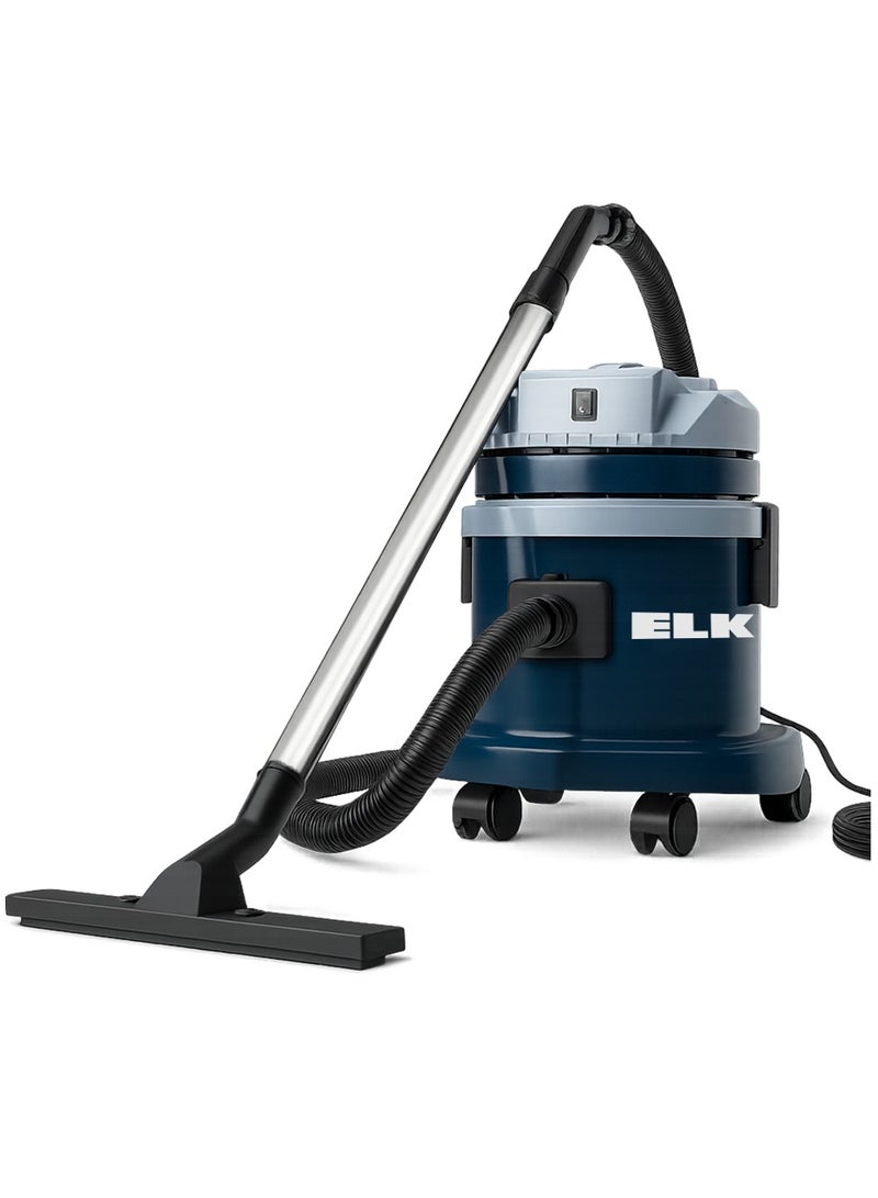 ELK Wet and Dry Vacuum Cleaner 1500W – 15L Tank – 5 Cleaning Heads – Dual Filter System - Image 1