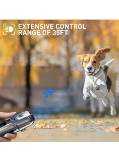 Excefore Dog Barking Control, Ultrasonic Dual Sensor Dog Bark Control Device with Training Modes, Dog Whistle and LED Flashlight - Rechargeable  - Image 5