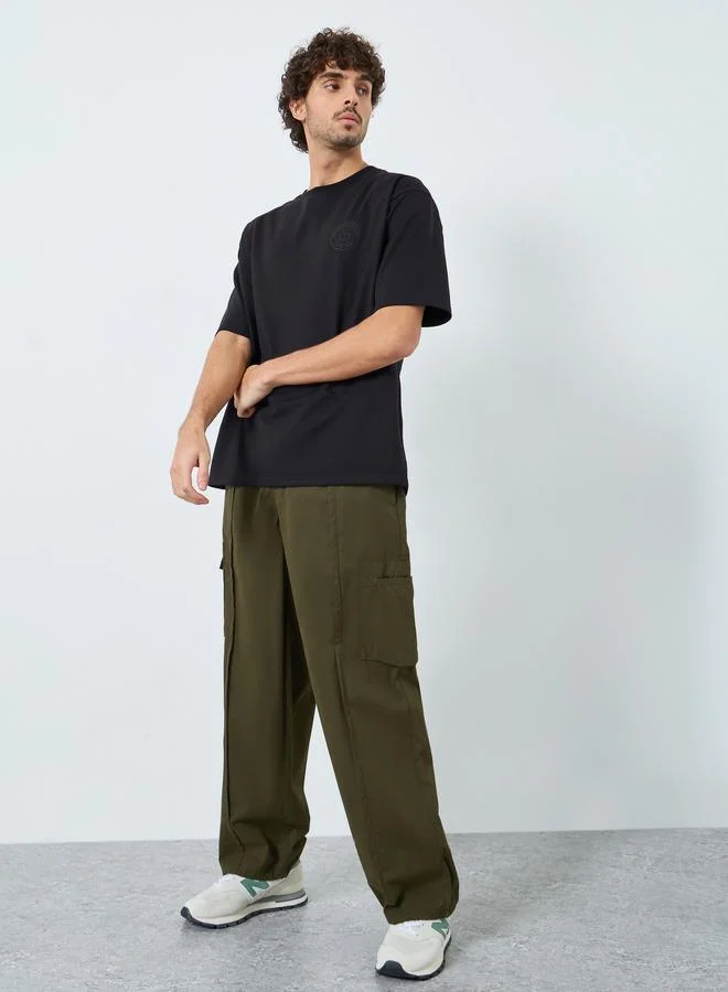 Styli Styli Relaxed Fit Multi Pockets Cargo Pant
